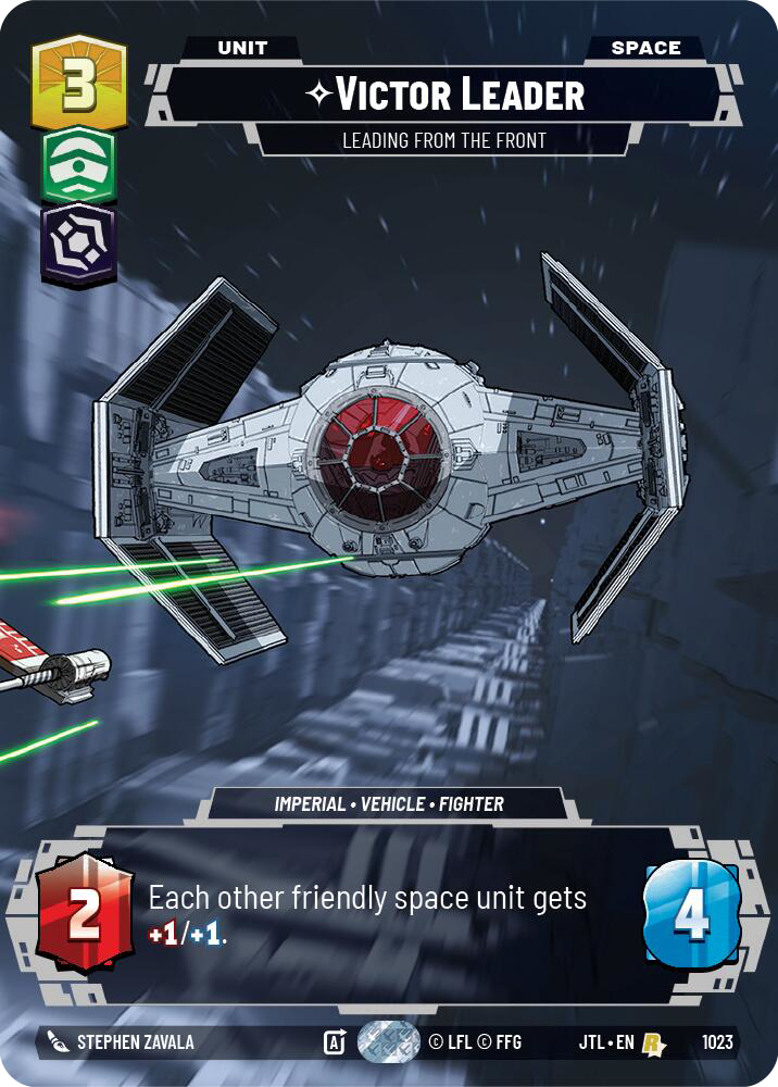 Victor Leader, Leading from the Front, Jump to Lightspeed Card Art