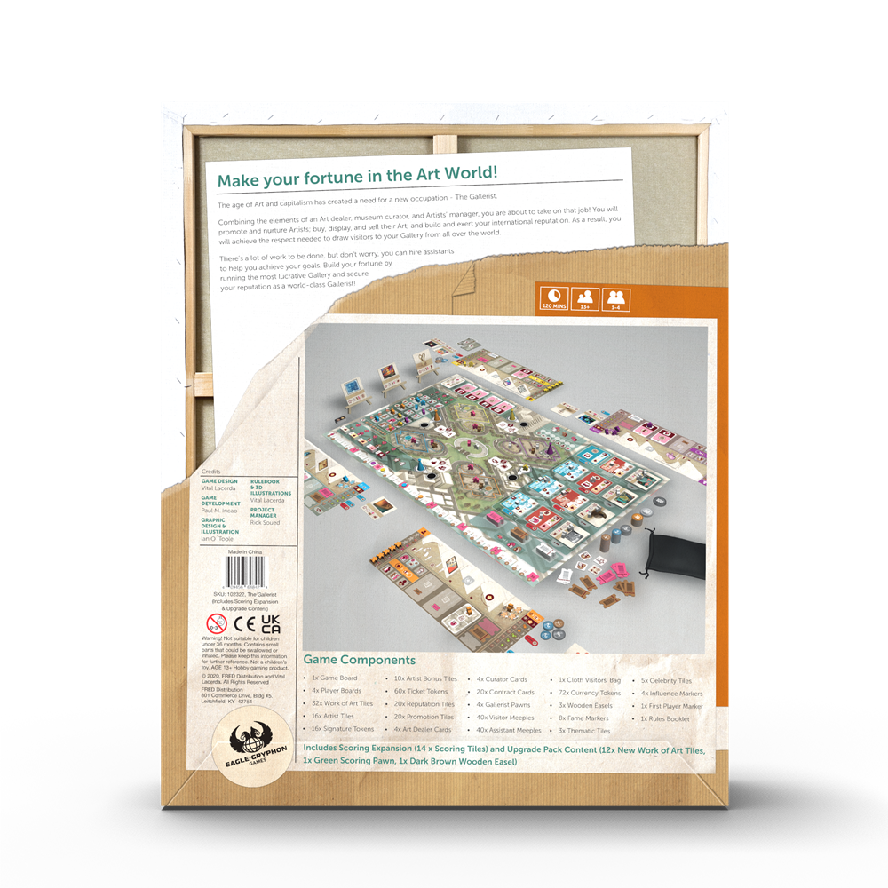 The Gallerist - Including Upgrade Pack & Scoring Expansion