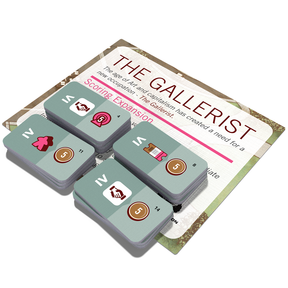 The Gallerist - Including Upgrade Pack & Scoring Expansion