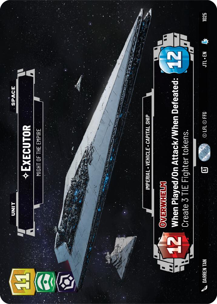 Executor, Might of the Empire, Jump to Lightspeed Card Art