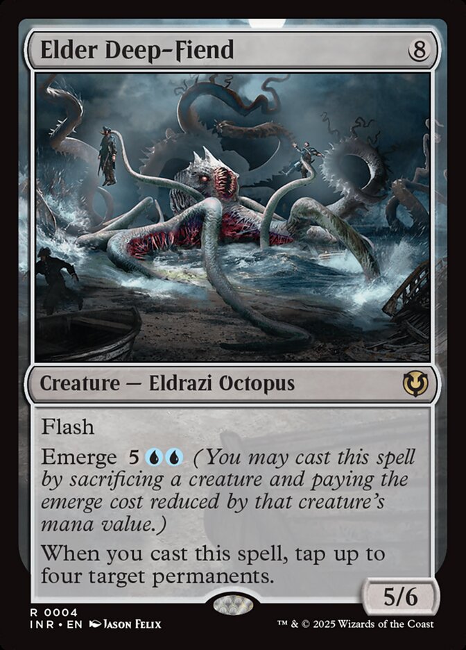 Elder Deep-Fiend, Innistrad Remastered Card Art