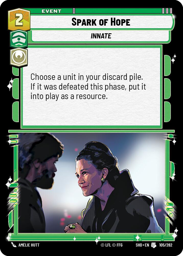 Spark of Hope, Shadows of the Galaxy Card Art