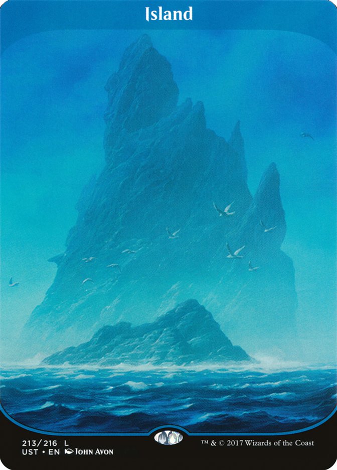 Island, Unstable Card Art
