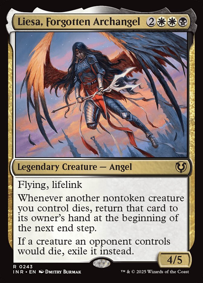 Liesa, Forgotten Archangel, Innistrad remastered Card Art