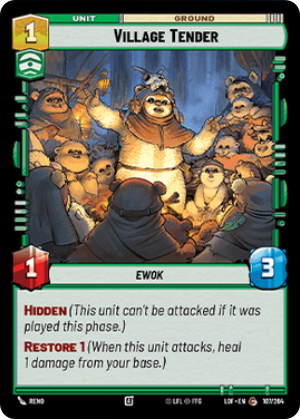 Village Tender, Legends of the Force Card Art