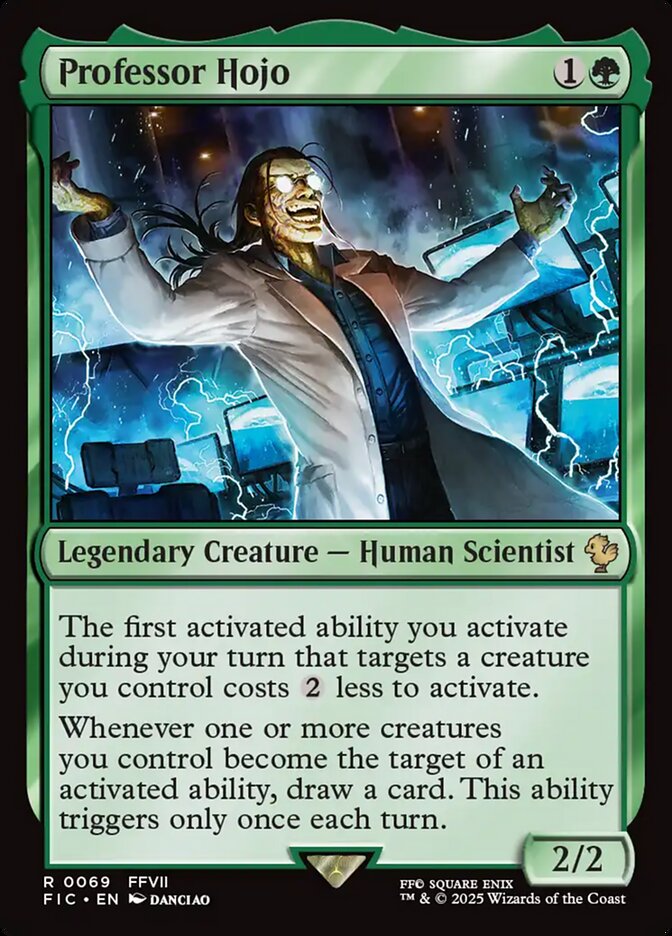 Professor Hojo, Final fantasy commander Card Art