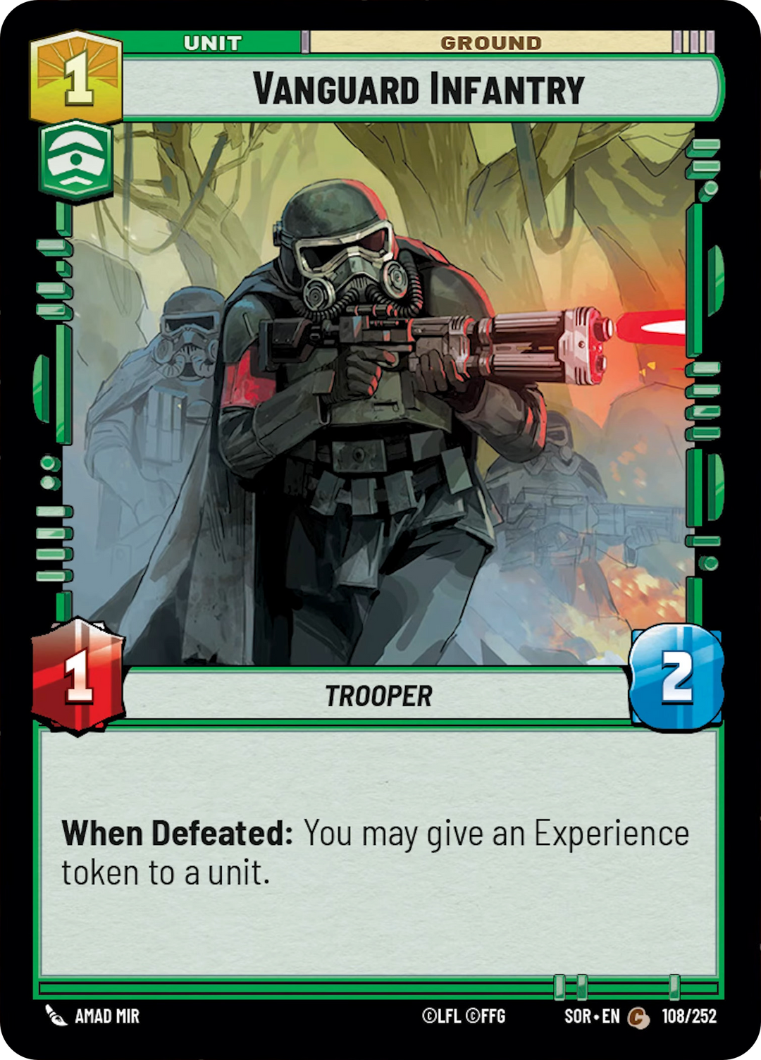 Vanguard Infantry - Foil