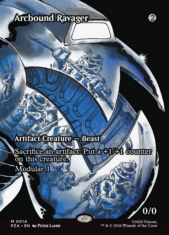 Arcbound Ravager, Teenage Mutant Ninja Turtles Source Material Card Art