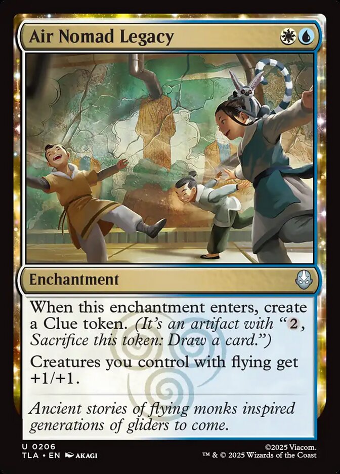 Air Nomad Legacy, Avatar: The Last Airbender Card Art