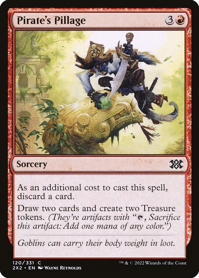 Pirate's Pillage, Double Masters 2022 Card Art