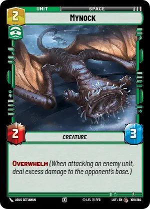 Mynock, Legends of the Force Card Art
