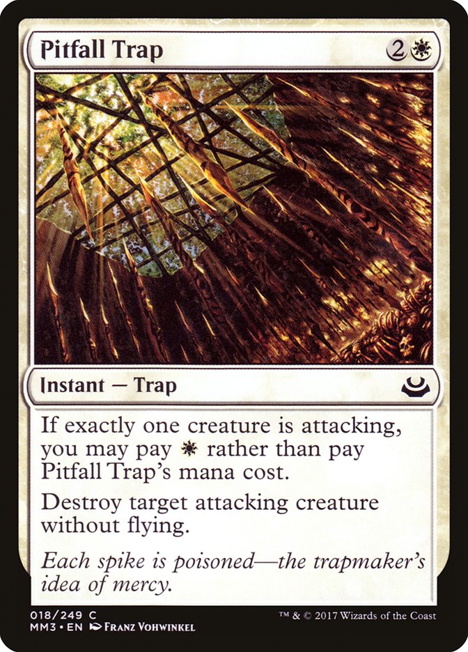 Pitfall Trap, Modern Masters 2017 Card Art