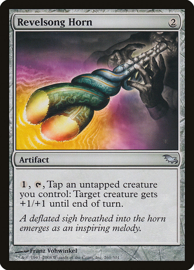 Revelsong Horn, Shadowmoor Card Art