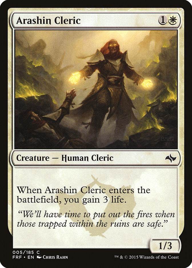 Arashin Cleric, Fate reforged Card Art