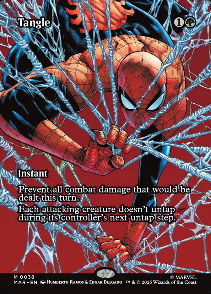 Tangle, Marvel Universe Card Art