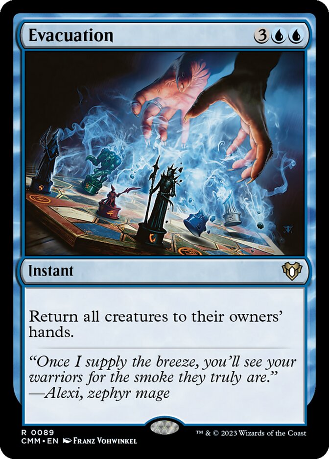 Evacuation, Commander Masters Card Art