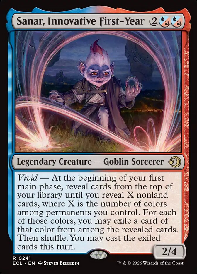 Sanar, Innovative First-Year, Lorwyn Eclipsed Card Art