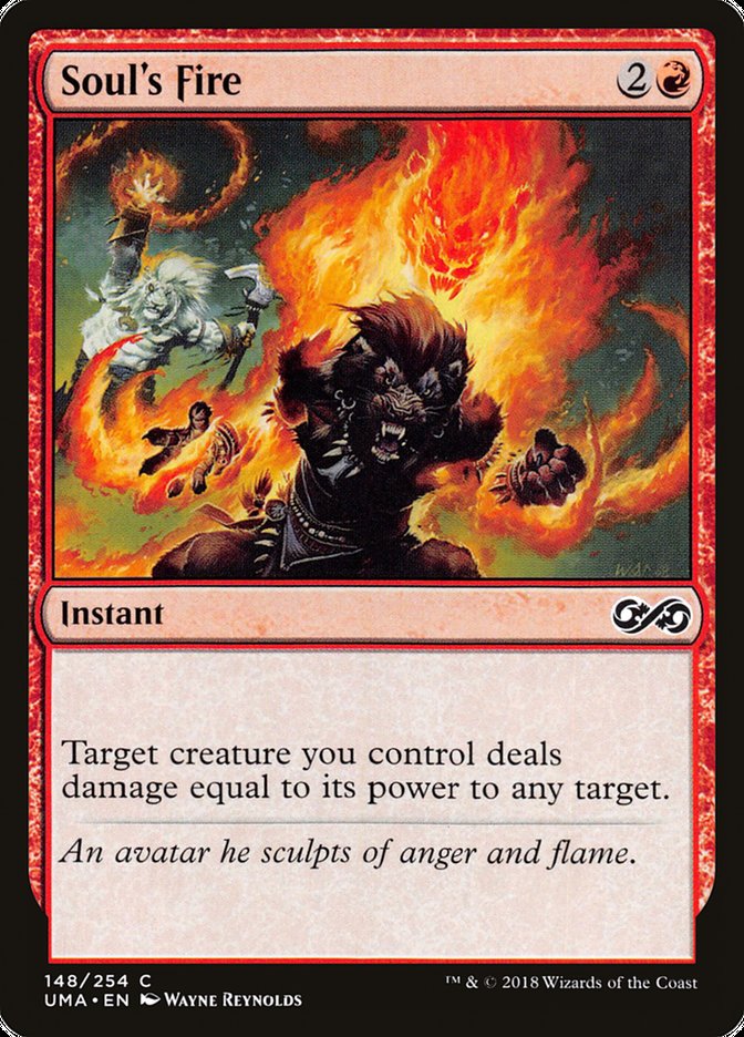 Soul's Fire, Ultimate Masters Card Art