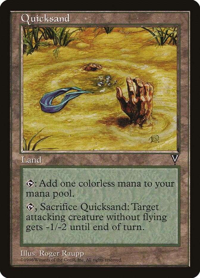 Quicksand, Visions Card Art
