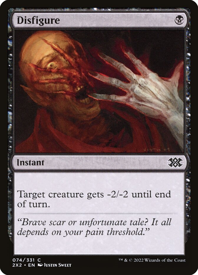 Disfigure, Double masters 2022 Card Art