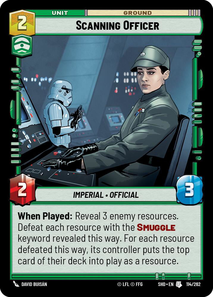 Scanning Officer - Foil