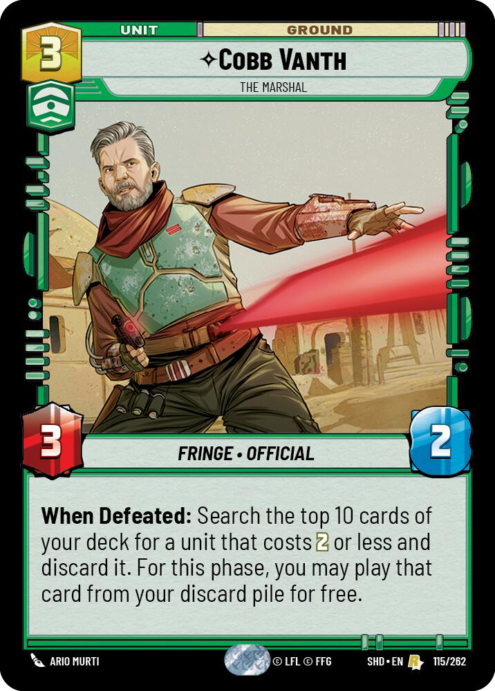 Cobb Vanth, The Marshal
