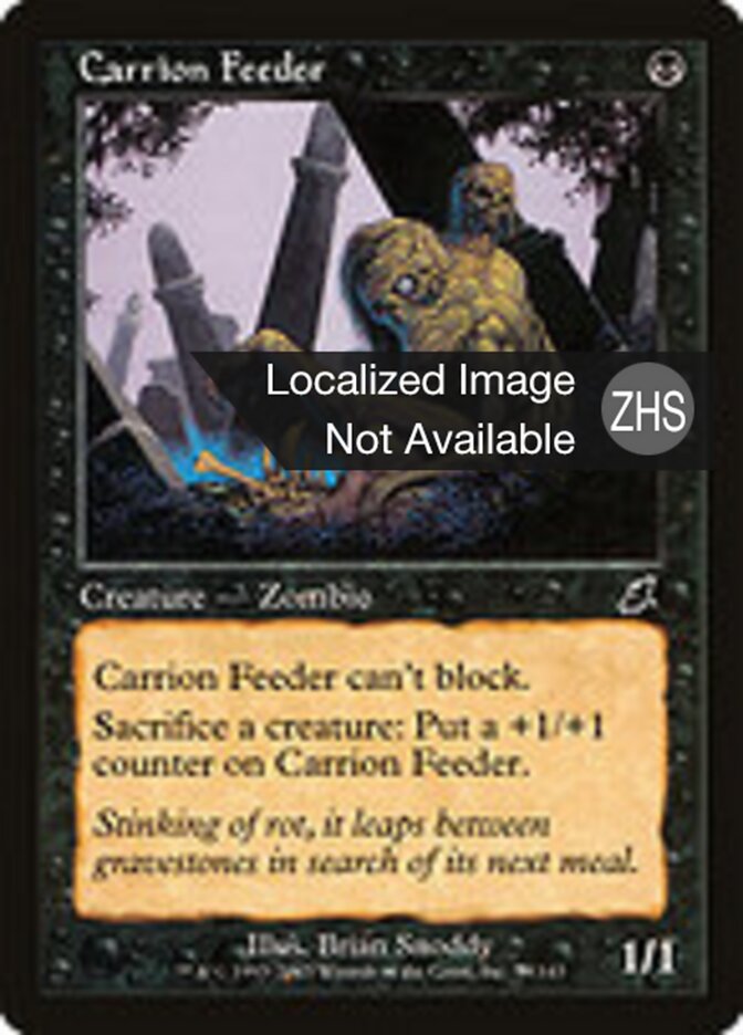 Carrion Feeder, Scourge Card Art