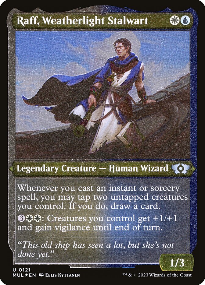 Raff, Weatherlight Stalwart - Etched Foil