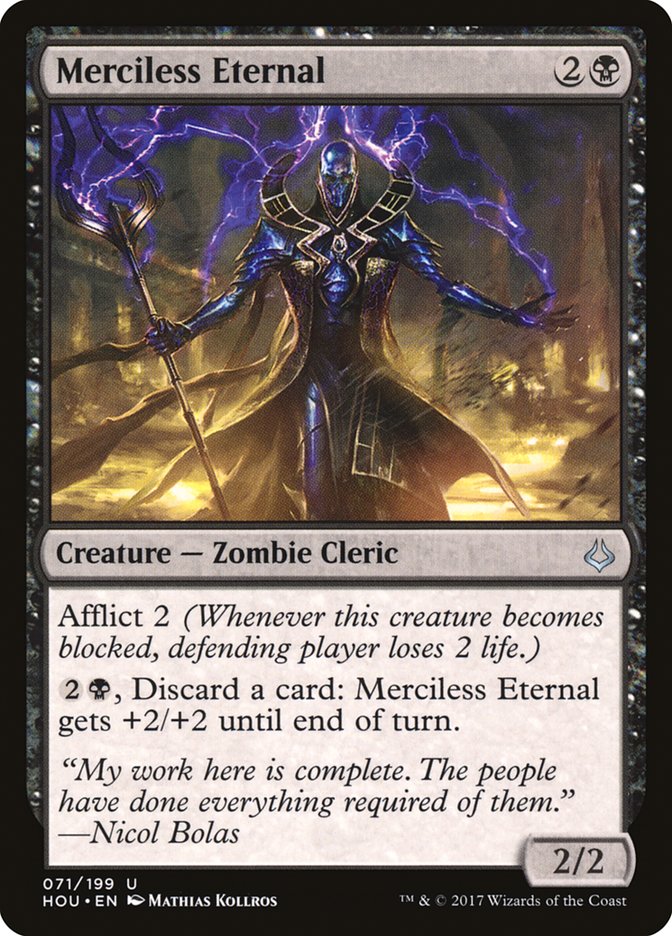 Merciless Eternal, Hour of devastation Card Art
