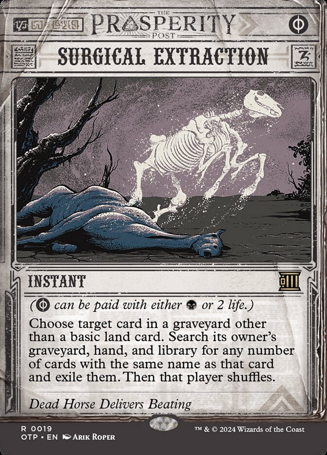 Surgical Extraction - Foil