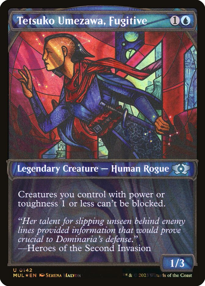 Tetsuko Umezawa, Fugitive - Halo Foil