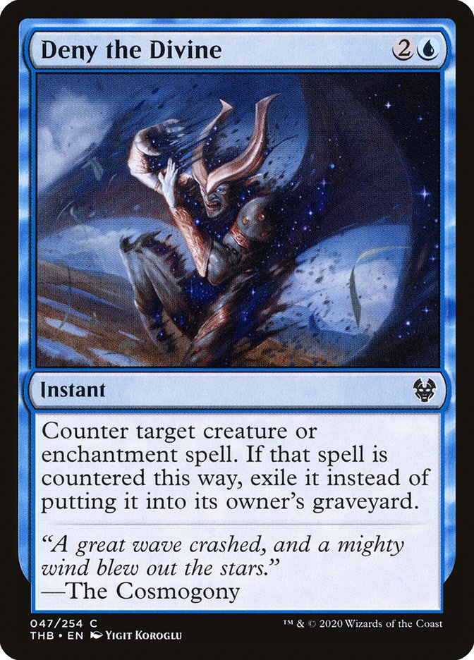 Deny the Divine, Theros beyond death Card Art
