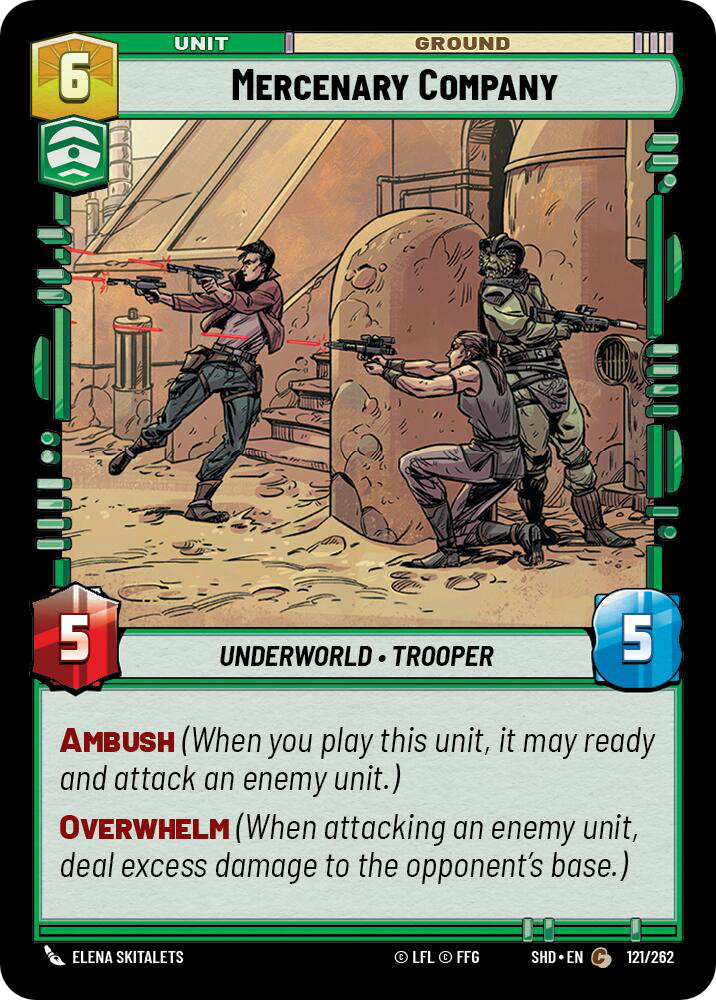 Mercenary Company - Foil