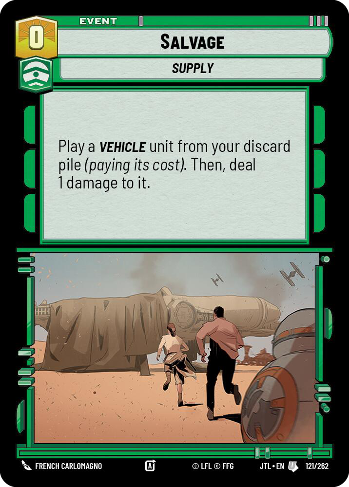Salvage, Jump to Lightspeed Card Art