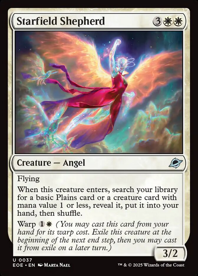 Starfield Shepherd, Edge Of Eternities Card Art