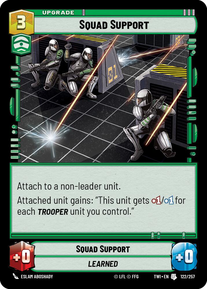 Squad Support, Twilight of the Republic Card Art