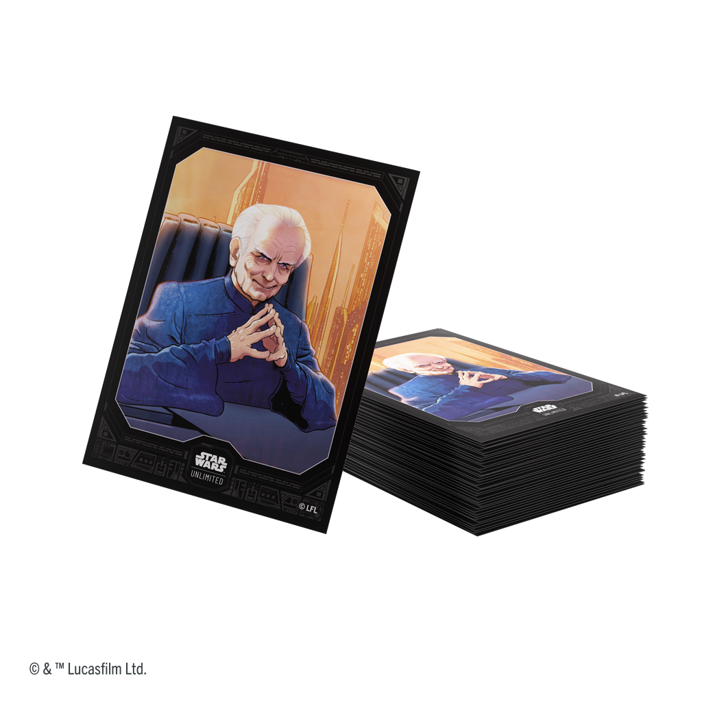 Gamegenic - Star Wars: Unlimited - Sleeves - Chancellor Palpatine
