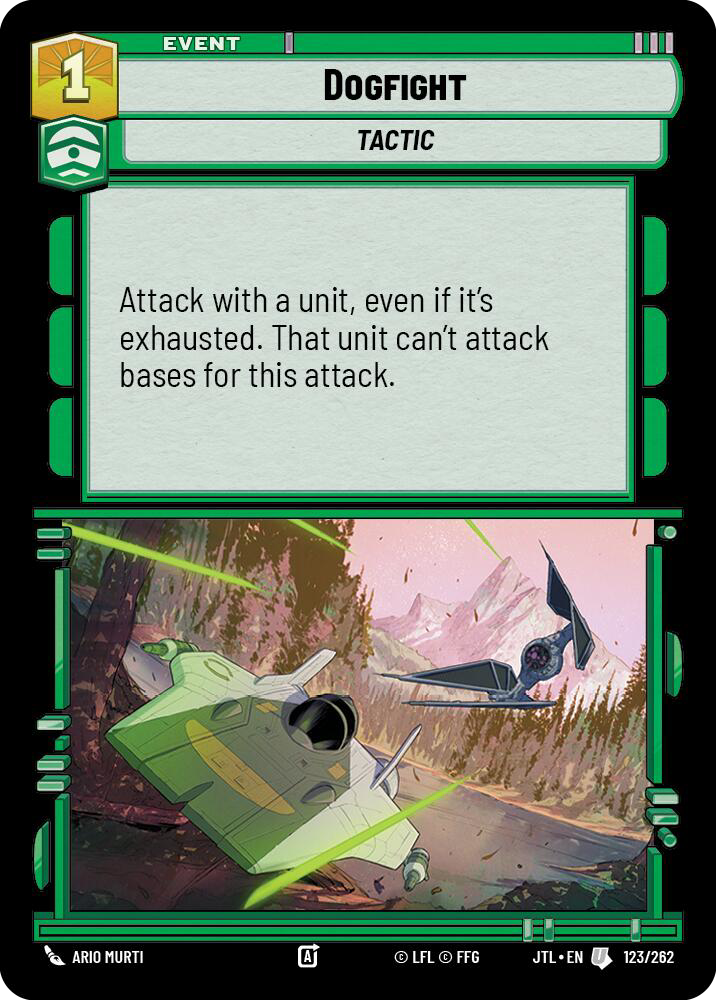 Dogfight, Jump to Lightspeed Card Art