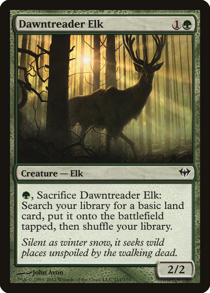 Dawntreader Elk - Foil