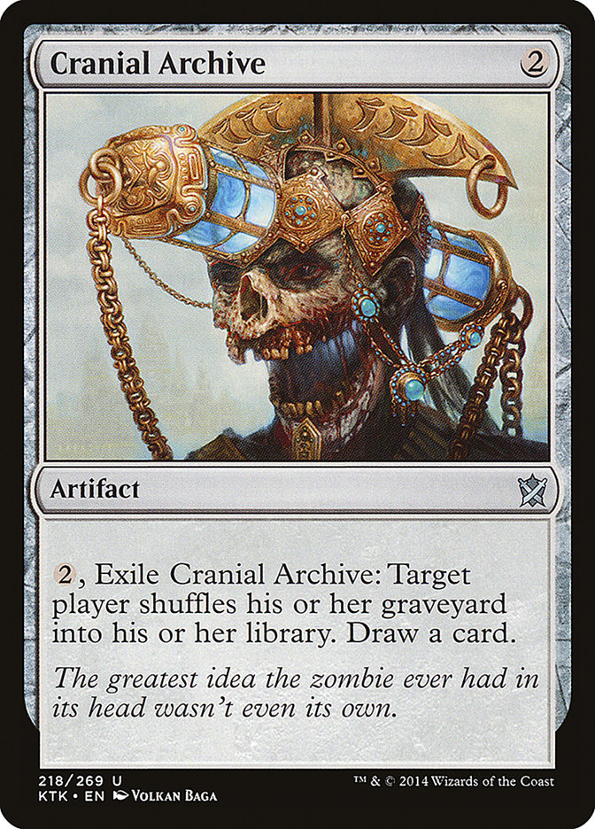Cranial Archive, Khans Of Tarkir Card Art