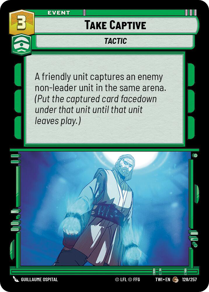 Take Captive, Twilight of the Republic Card Art