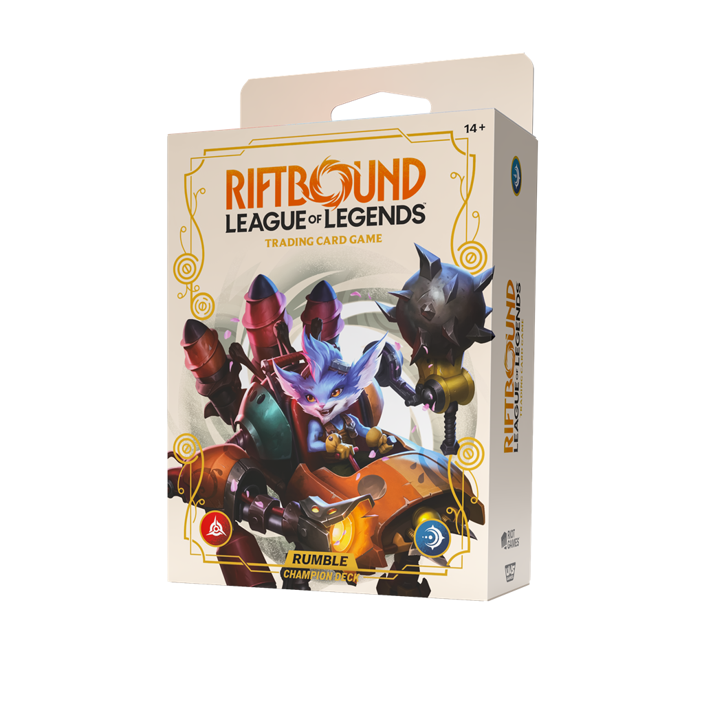 Riftbound: League Of Legends TCG - Spiritforged Champion Deck: Rumble