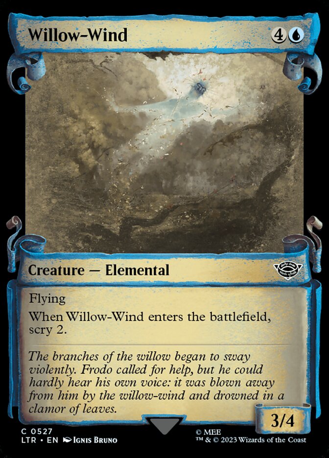 Willow-Wind, The lord of the rings: tales of middle-earth Card Art