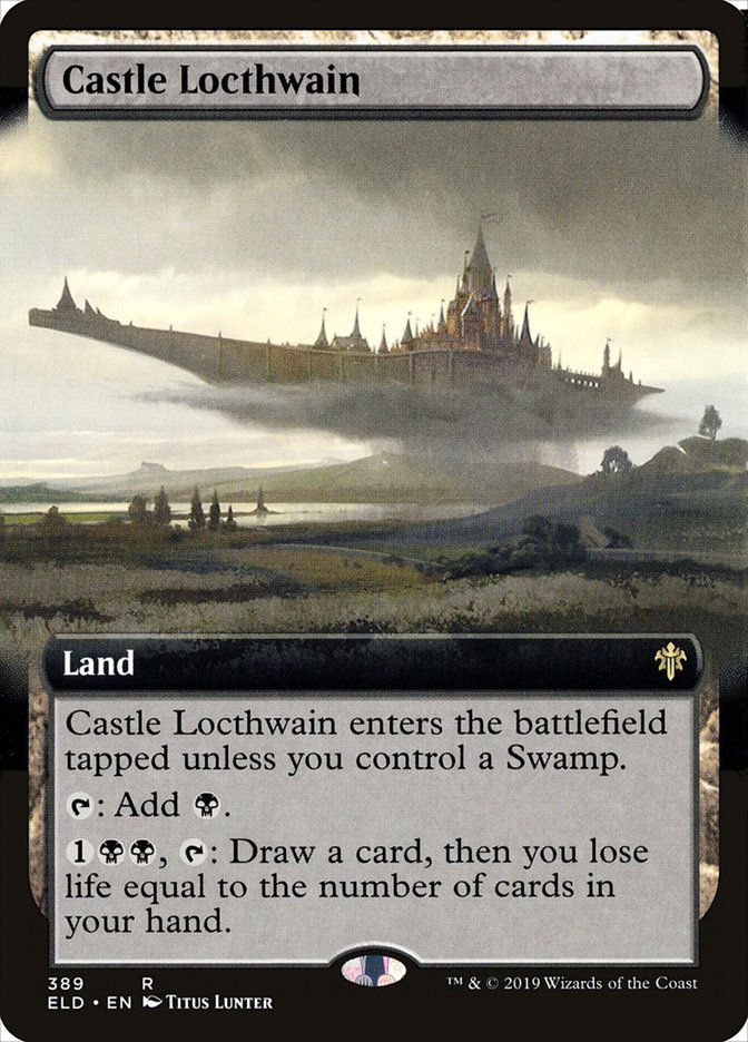 Castle Locthwain, Throne of eldraine Card Art