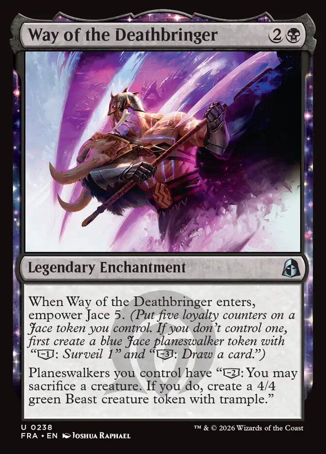 Way of the Deathbringer, Reality Fracture Card Art