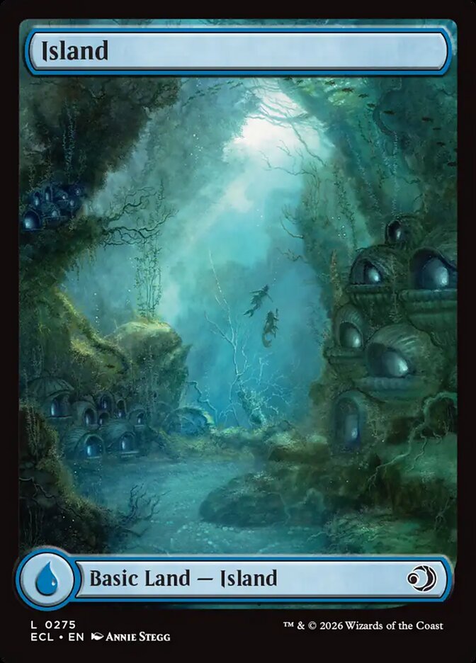 Island, Lorwyn Eclipsed Card Art
