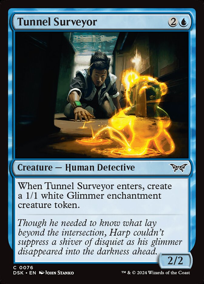 Tunnel Surveyor, Duskmourn: House Of Horror Card Art