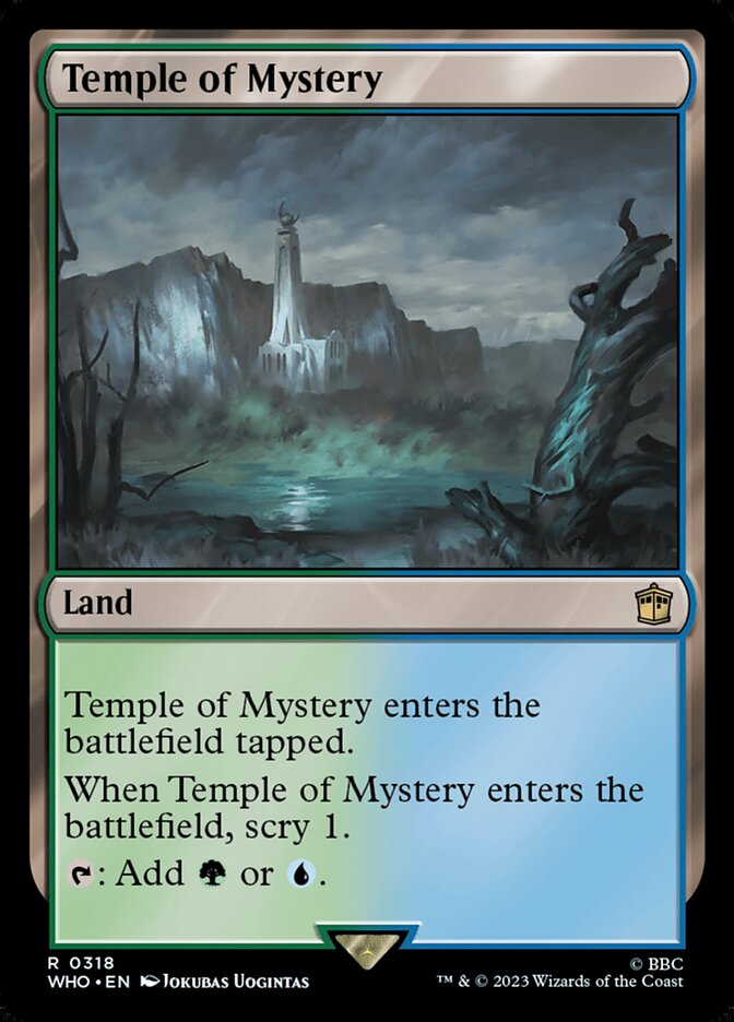Temple of Mystery, Doctor who Card Art
