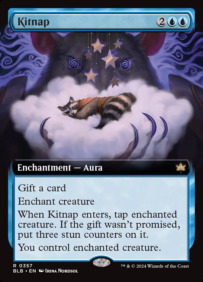 Kitnap, Bloomburrow Card Art