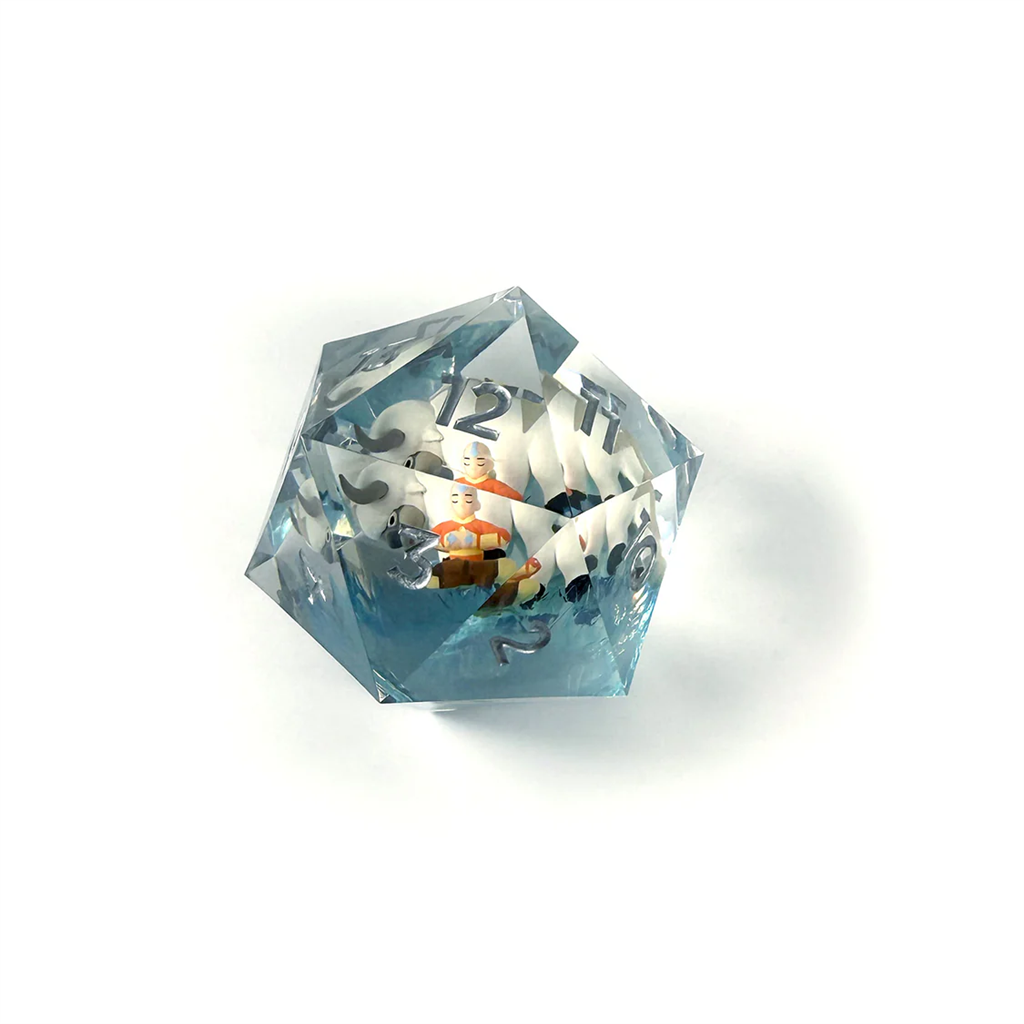 Sirius Dice - Avatar: The Last Airbender - 55mm Spindown D20